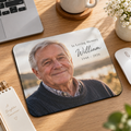 Personalised Memorial Photo Magnet – Upload Your Own Photo, Name and Dates | Custom Fridge Magnet
