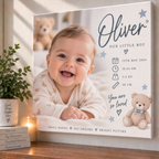 Personalised Kids Canvas - Custom Canvas With Your Child Photo & Name