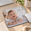 Personalised Kid Photo Magnet – Upload Your Own Photo, Name and Date | Custom Fridge Magnet