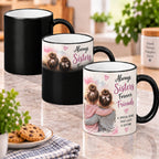 Personalised Message Heat Changing Mug – Custom Mug With Your Message