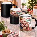 Personalised Christmas Photo Heat Changing Mug – Custom Family Photo Mug