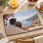 Personalised Travel Photo Placemat  - Custom Design With Photo & Message