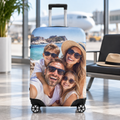 Personalised Photo Luggage Cover - Custom Luggage Cover With Your Photo