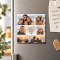 Personalised 6 Photos Collage Magnet – Upload Your Own Photos | Custom Fridge Magnet