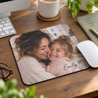 Personalised Photo & Name Magnet – Upload Your Own Photo and Name | Custom Fridge Magnet