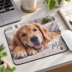 Personalised Pet Photo Magnet – Upload Your Own Pet Photo and Name | Custom Fridge Magnet