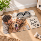 Personalised Photo With Message Make-Up Bag – Upload Your Own Pet Photo and Name | Custom Photo Cosmetic Bag
