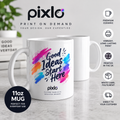11oz White Mug – Print on Demand