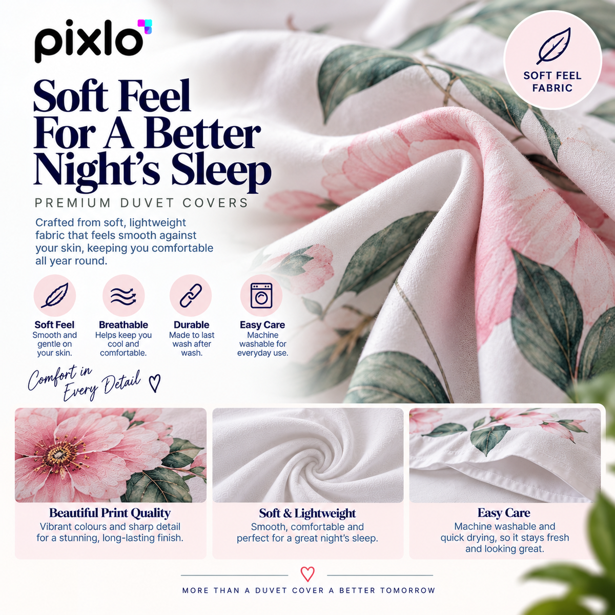 Personalised Photo Duvet Cover – Upload Your Own Picture
