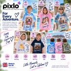 Personalised Kids Poncho – Upload Your Own Photo | Custom Children’s Hooded Poncho