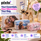 Personalised Make-Up Bag – Upload Your Own Photo | Custom Photo Cosmetic Bag