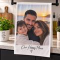 Personalised Photo Tea Towel – Upload Your Own Picture