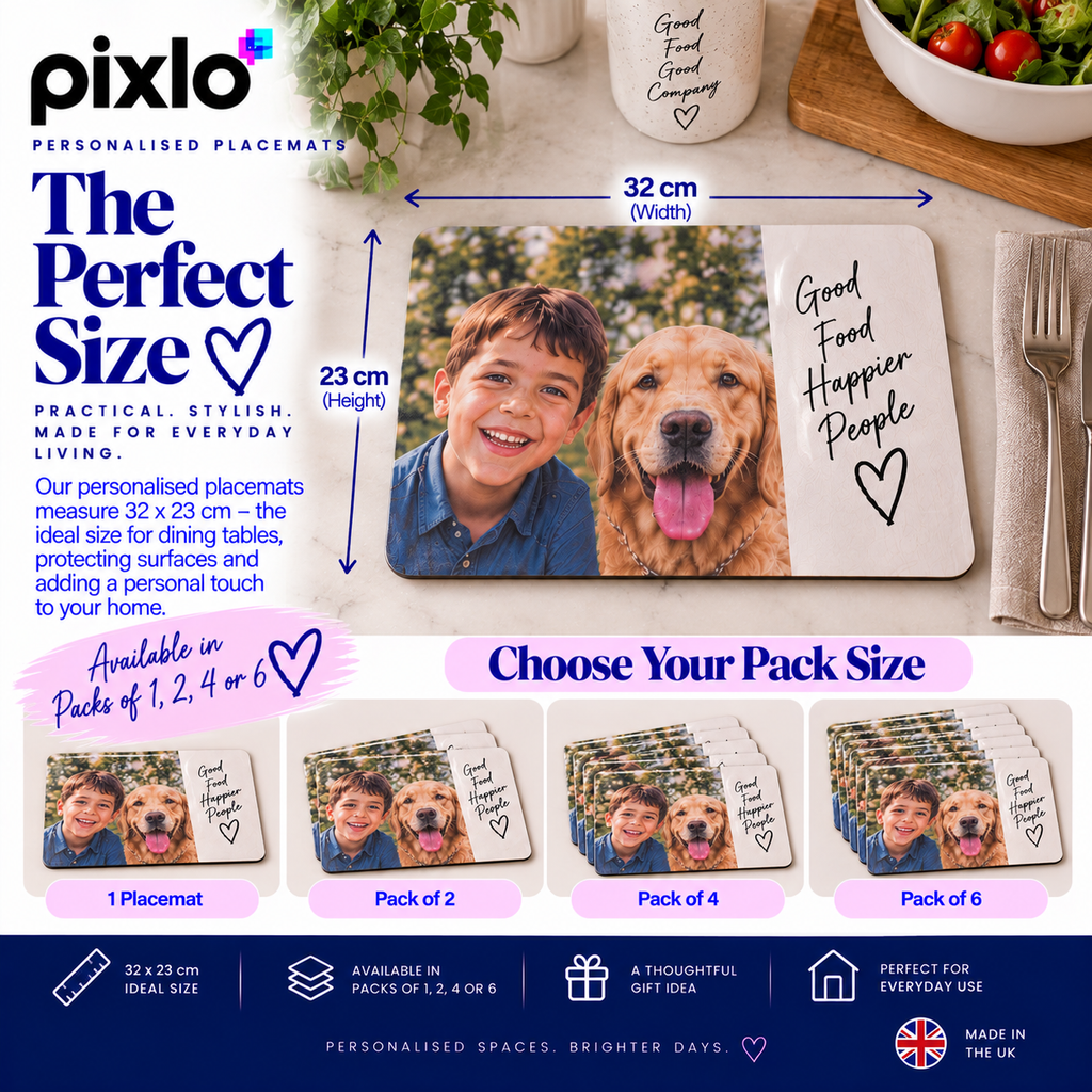 Personalised Photo Placemat – Upload Your Own Picture