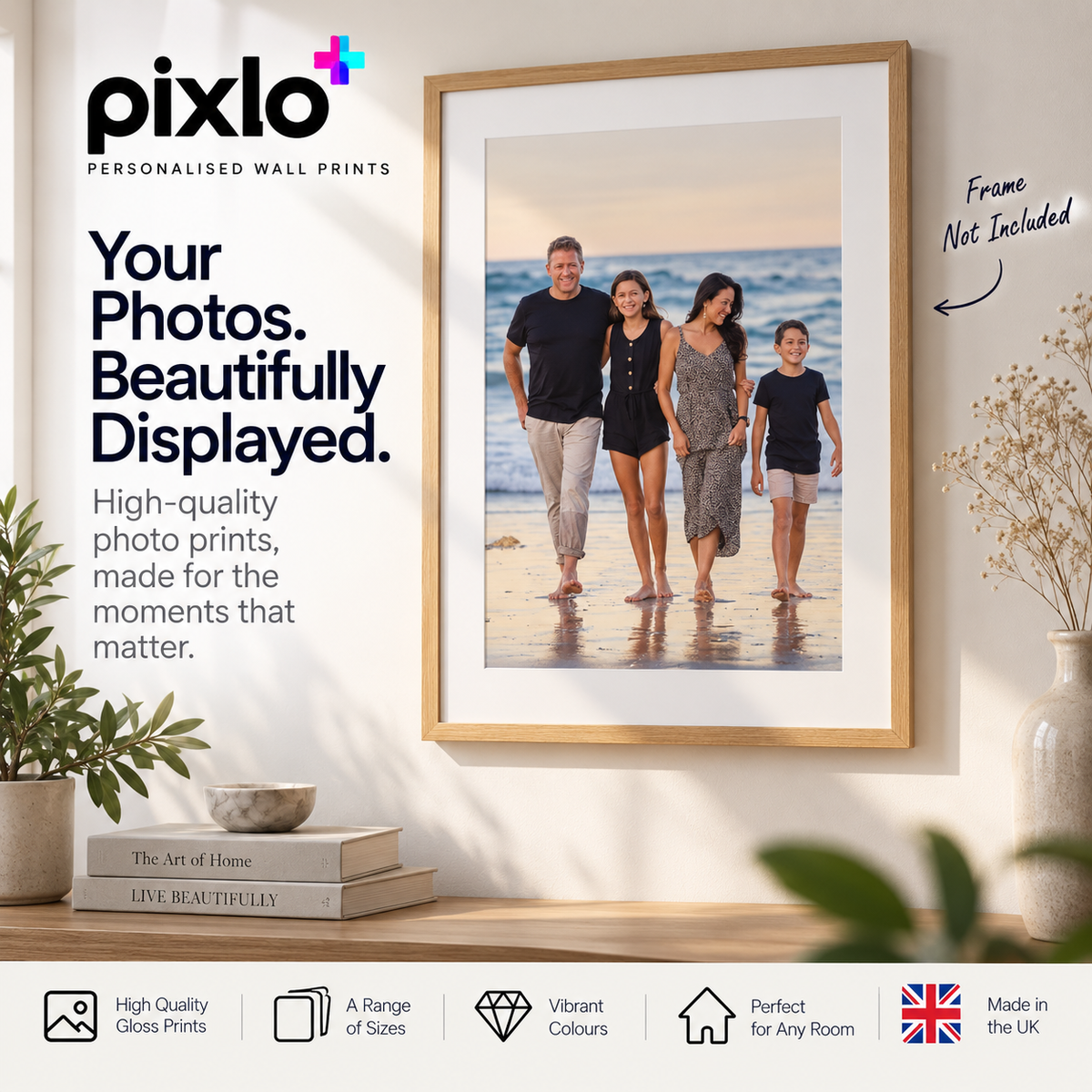 Personalised Wall Art Print – Upload Your Own Photo | Custom Photo Poster
