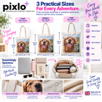Personalised Tote Bag – Upload Your Own Photo | Custom Photo Shopping Bag
