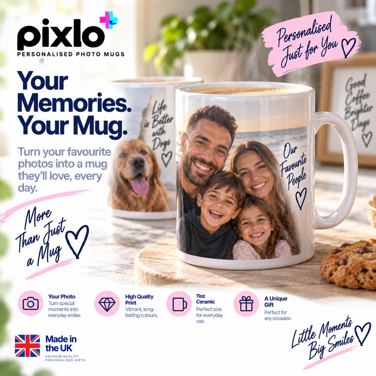 Personalised Kids Mug - Custom Mug With Your Child Photo & Name