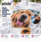 Personalised 6 Photos Collage T-shirt  - Custom Design With Your Photos