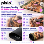 Personalised Pet Chirstmas Photo With Message, Date and Name Make-Up Bag – Upload Your Own Pet Photo and Message | Custom Photo Cosmetic Bag