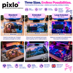 Personalised Grandparents Photo Gaming Mat – Custom Photo & Message Design