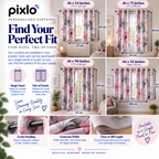 Personalised Message Curtain - Custom Curtain With Your Photo & Message