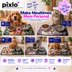 Personalised Pet Photo With Message, Date and Name Make-Up Bag – Upload Your Own Pet Photo and Message | Custom Photo Cosmetic Bag