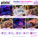Personalised Grandparents Photo Gaming Mat – Custom Photo & Message Design