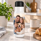 Personalised Travel Bottle – Upload Your Own Photo | Custom Photo Water Bottle