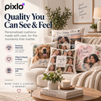 Personalised Photo Cushion – Upload Your Own Photo